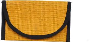 Empower Trust Casual Yellow, Black Clutch, Black;yellow