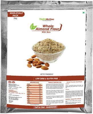 

NutroActive WHOLEALMOND FLOUR With Skin 3kg(3000 g)