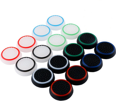 

Microware 8 Pairs Thumb Grips Silicone Thumb Stick Gaming Accessory Kit(Multicolur, For PS4, Xbox One, Xbox 360, PS3)