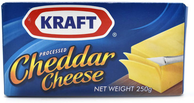 

Kraft Processed Cheddar Cheese - 250g 250 g Box
