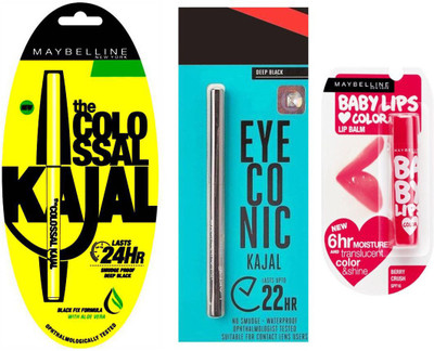 

Maybelline BLACK KAJAL(BLACK)
