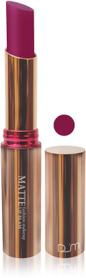 

FEMINA09 velvet matte me lipstick purple true color 7 day cosmetics makeup collection set of 1 color(purple)