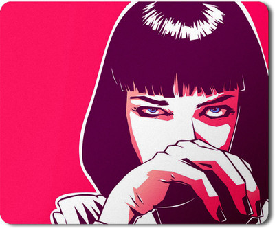 

Mustmaal Kill Bill Pop Art Red Vector Mousepad Mousepad(Multicolor)