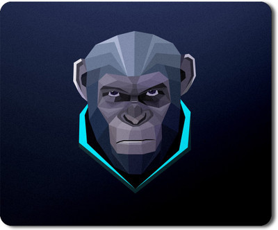 

Mustmaal Angry Techno Gorilla Mousepad Mousepad(Multicolor)