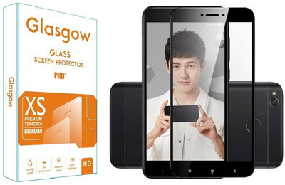 Glasgow Edge To Edge Tempered Glass for Mi Redmi 4(Pack of 1)