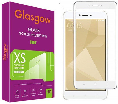 Glasgow Edge To Edge Tempered Glass for Mi Redmi 4(Pack of 1)