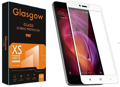 Glasgow Edge To Edge Tempered Glass for Mi Redmi 4(Pack of 1)