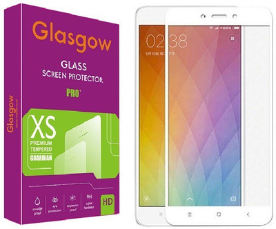 Glasgow Edge To Edge Tempered Glass for Mi Redmi 5A, Mi Redmi Go(Pack of 1)