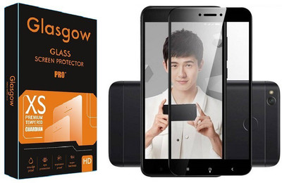 Glasgow Edge To Edge Tempered Glass for Mi Redmi 4(Pack of 1)