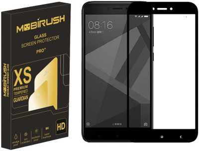 MOBIRUSH Edge To Edge Tempered Glass for Mi Redmi 5A, Mi Redmi Go(Pack of 1)
