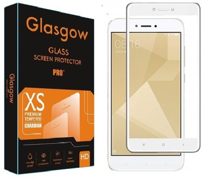 Glasgow Edge To Edge Tempered Glass for Mi Redmi 4(Pack of 1)