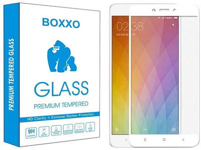 Boxxo Edge To Edge Tempered Glass for Mi Redmi 5A, Mi Redmi Go(Pack of 1)