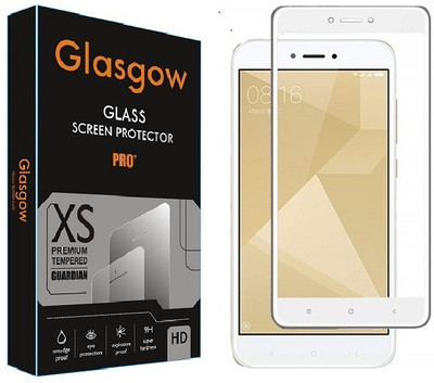 Glasgow Edge To Edge Tempered Glass for Mi Redmi 4(Pack of 1)