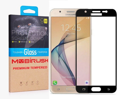 MOBIRUSH Edge To Edge Tempered Glass for Samsung Galaxy J5 Prime(Pack of 1)