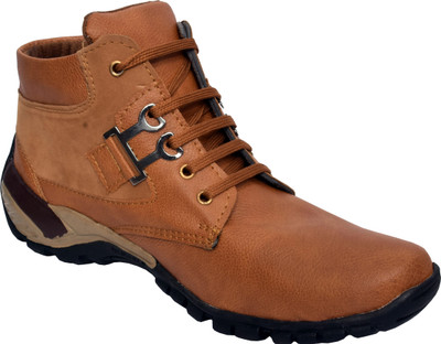 

PM TRADERS Boots For Men(Brown