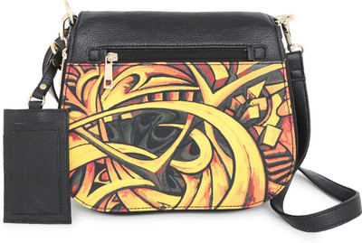 

Paul Adams Women Casual Multicolor PU Sling Bag