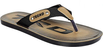 

YANSHIKA FOOTWEARS Slippers, Black and gold