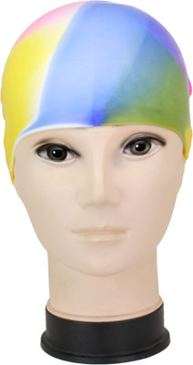 

Neska Moda Silicon Anti-Allergic Swimming Cap(Multicolor, Pack of 1)
