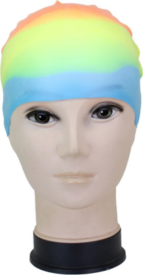 

Neska Moda Silicon Anti-Allergic Swimming Cap(Multicolor, Pack of 1)