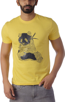 Lyrical Life Printed Men Round Neck Yellow T-Shirt Flipkart