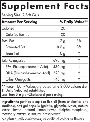 

Nordic Naturals Nordic Naturals, Omega-3, Lemon,(120 No)