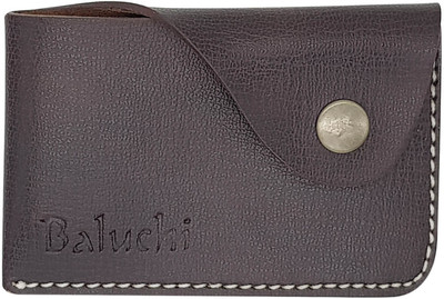 

Baluchi Men Brown Artificial Leather Card Holder(1 Card Slot)