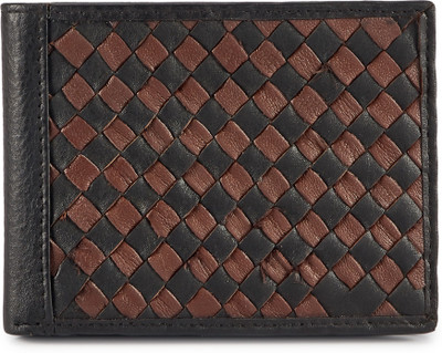 

Toffil Men Casual Black, Brown Genuine Leather Wallet(4 Card Slots), Multicolor