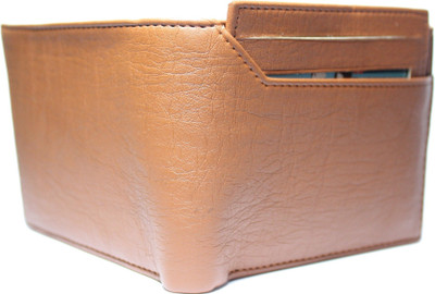 

Samtroh Men Tan Artificial Leather Wallet(5 Card Slots), Multicolor