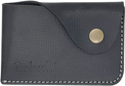

Baluchi Men Black Artificial Leather Card Holder(1 Card Slot)