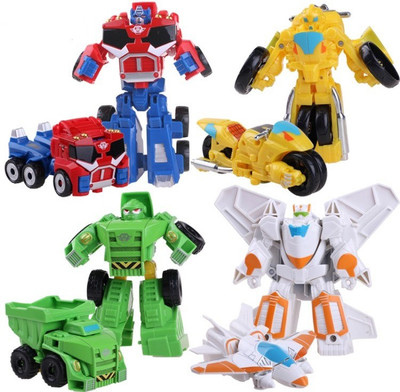 

Vortex Toys Toys Model Deformation RoboT COMBO 4 PCS(Multicolor)