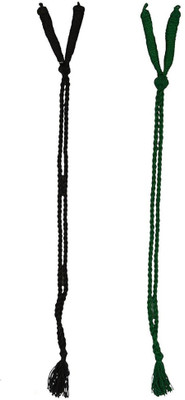 

GOELX Necklace Doris Ropes Braided Cord Colorful Thin Choker Dories Combo for necklace making/designing/jewellery designing Pack of 2 - Style F