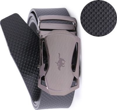 

Edifier Men Casual, Evening, Formal, Party Black Genuine Leather Belt, Black_05