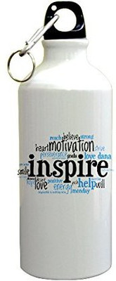 

Sky Dot® Gyming Motivational Quotes Motivation Inspire Sipper Printed Sipper 600 ml Sipper(Pack of 1, Multicolor), White
