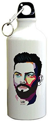 

Sky Dot Cricket Player Virat Kohli Printed Sipper 600 ml Sipper(Pack of 1, Multicolor), White