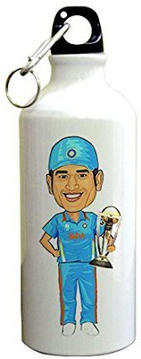 

Sky Dot® Cricket Player Mahendra Singh Dhoni Printed Sipper 600 ml Sipper(Pack of 1, Multicolor), White