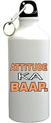 

Sky Dot Funny Quotes Attitude Ka Baap Sipper Printed Sipper 600 ml Sipper(Pack of 1, Multicolor), White