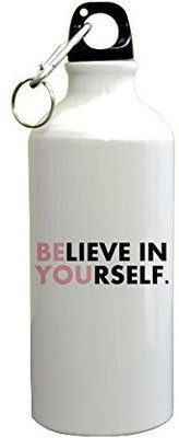 

Sky Dot® Inspirational Motivational Quotes Believe In Your Self Sipper Printed Sipper 600 ml Sipper(Pack of 1, Multicolor), White