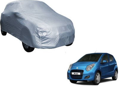 RS TRADERS Car Cover For Maruti Suzuki A-Star (Without Mirror Pockets)(Silver, For 2017 Models)