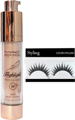 styling Eyelashes, Prep+Prime Highlighter Pearl Radiance(Set of 2)