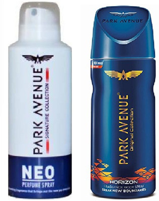

Park Avenue HORIZON WITH NEO Deodorant Spray - For Men(280 ml, Pack of 2)