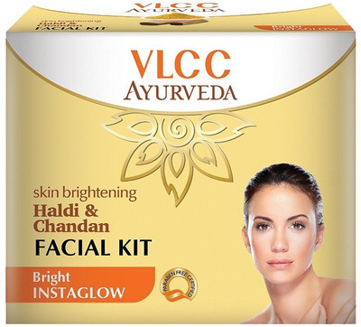

VLCC Haldi & Chandan Facial Kit (Bright Instaglow) 50 g