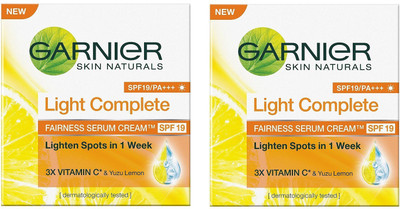 

Garnier Skin Naturals, Light complete Fairness Serum Cream SPF 19(90 g)