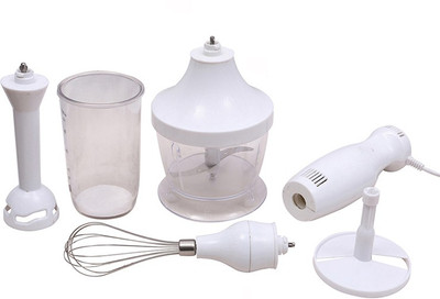 

Koryo KHB 750 4-IN-1 White 180 W Hand Blender(White)