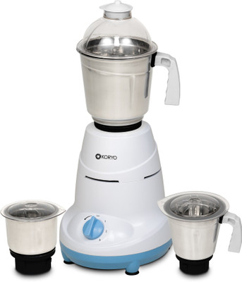 

Koryo KMX MG19 750 W Mixer Grinder(Blue & White, 3 Jars)
