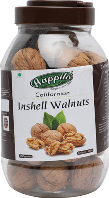 

Happilo Californian Inshell Walnuts(500 g, Plastic Bottle)