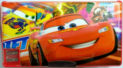 

A2Z CARS CARS Art Plastic Pencil Box(Set of 1, Multicolor)