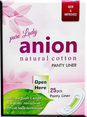 

Happy Time "Pure Anion" Panty Liners (25 Pcs) Pantyliner(Pack of 25)