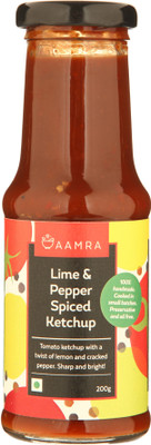 

AAMRA Lime & Pepper Spiced Ketchup Ketchup(200 g)