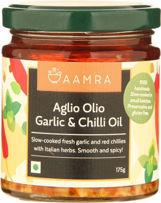 

AAMRA Aglio Olio Garlic & Chilli Oil Dip(175 g)