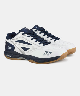 

Yonex COURT ACE TOUGH Badminton Shoes For Men(Multicolor, White/navy/black